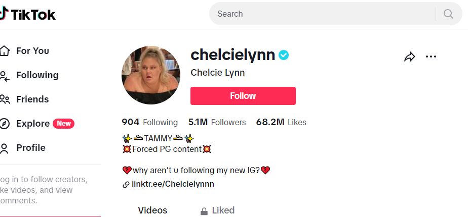 Chelcie Lynn Social Media Handle