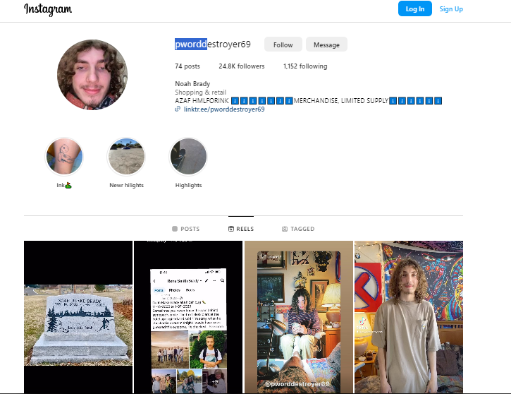 Noah Brady's Growing Impact on Instagram