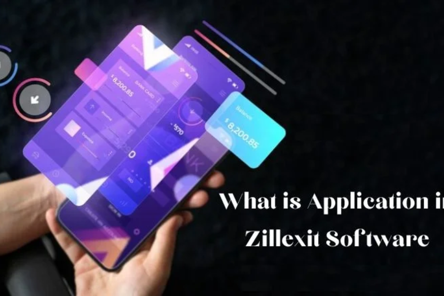 what is application in zillexit software