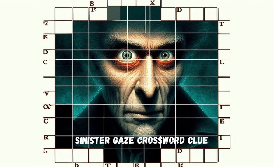 The Psychological Effect Of The Sinister Gaze Crossword Clue