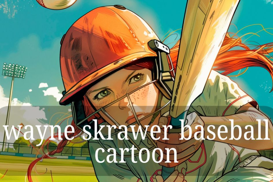 Skrawer Baseball Cartoon