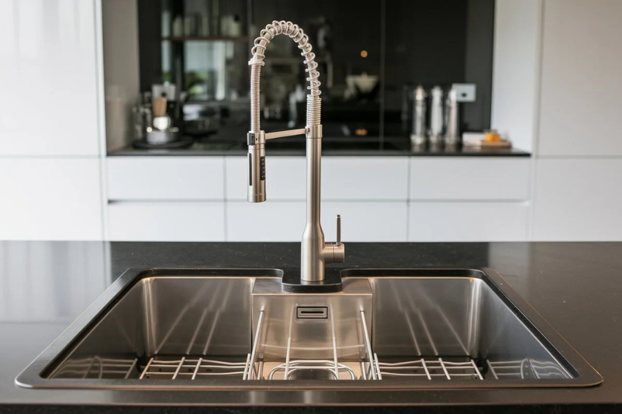 handmade stainless steel sink k30-1